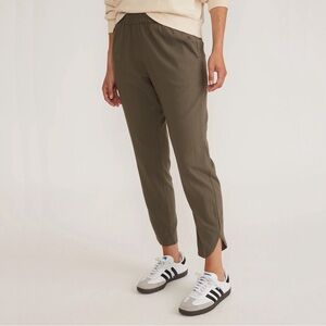 Marine Layer Re-Spun Allison Pant in Dusty Olive